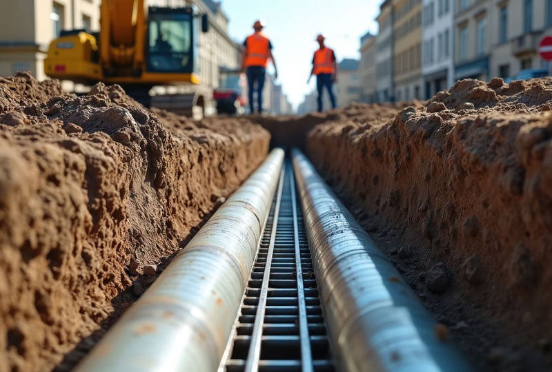 Milton New Sewer Line