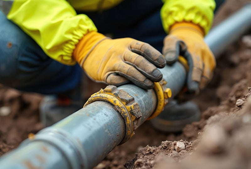 Vashon Island Sewer Line Repair