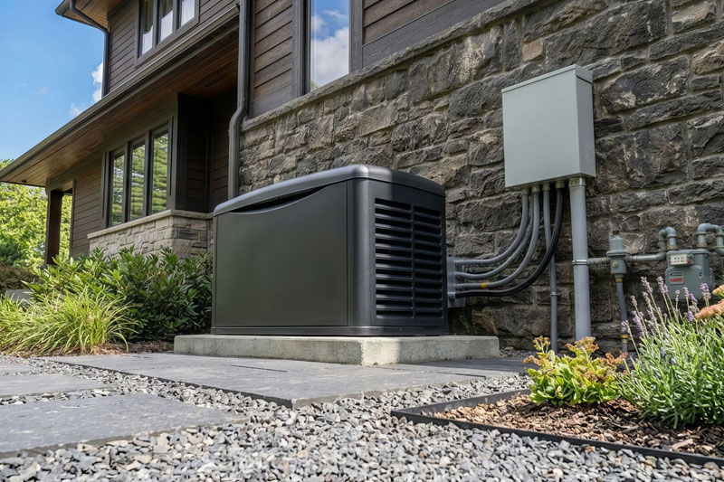 Bainbridge Island Generator Installation
